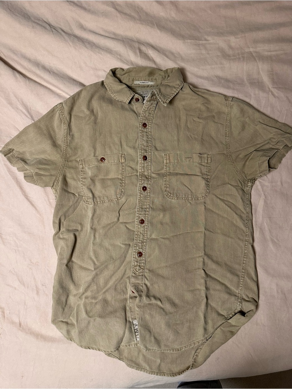 Lucky Brand Short-Sleeve Button-Up Shirt